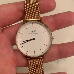Petite Melrose Rose Gold Daniel Wellington Watch